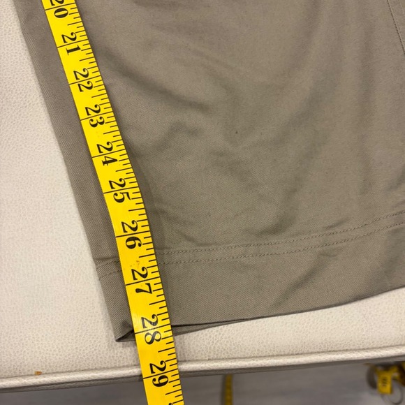 Goldwin Japan GL73352 Wide Tapered Pants Belted Elastic Waist Beige Outdoor Pant - Picture 4 of 10